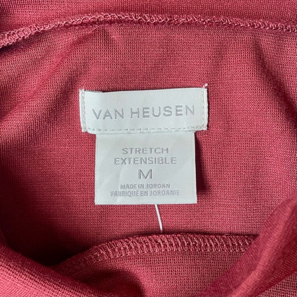 Women’s Van Heusen Stretch Long-Sleeve Blouse w/ Button Details - Size Medium - Picture 6 of 6